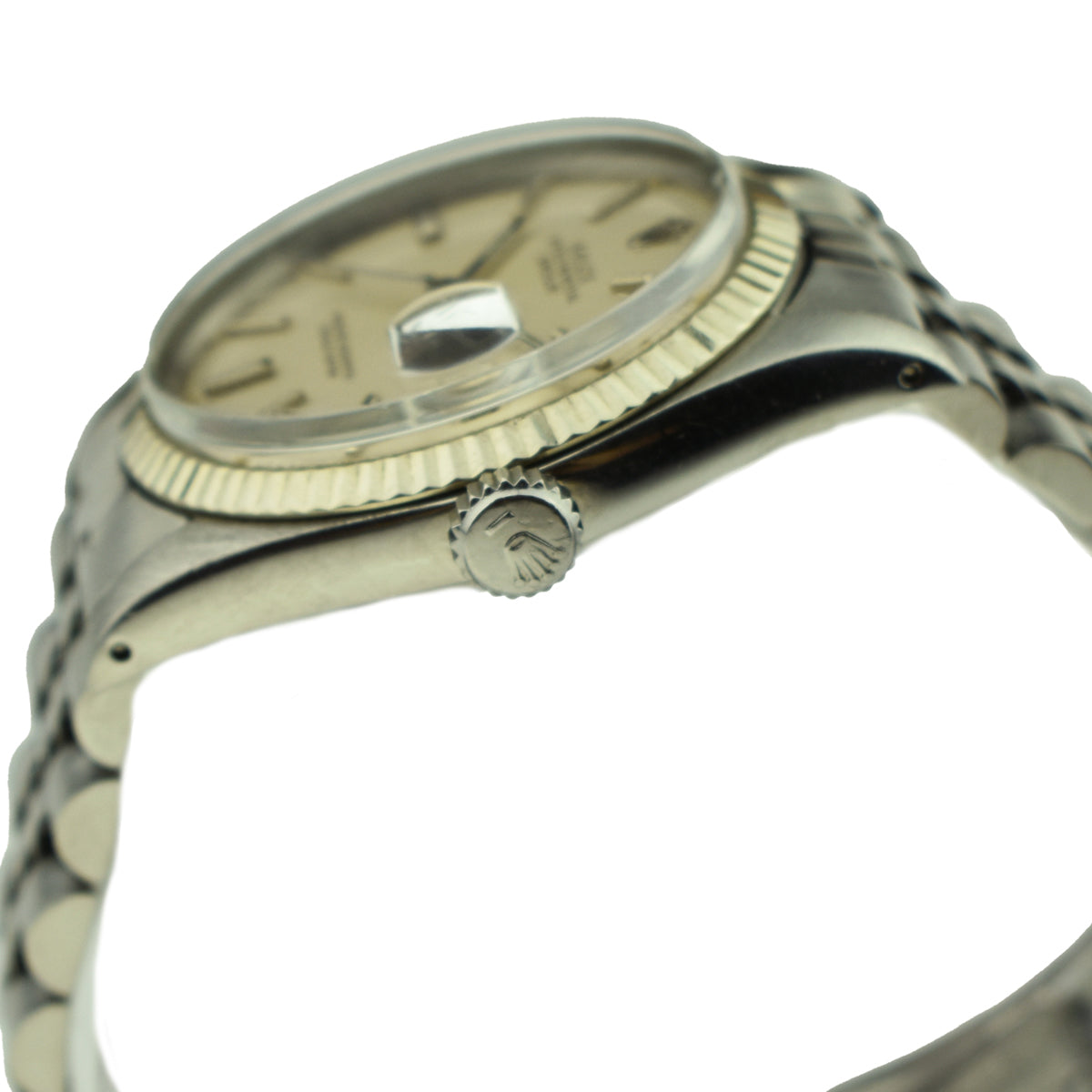 Rolex Datejust Steel and White Gold 1601
