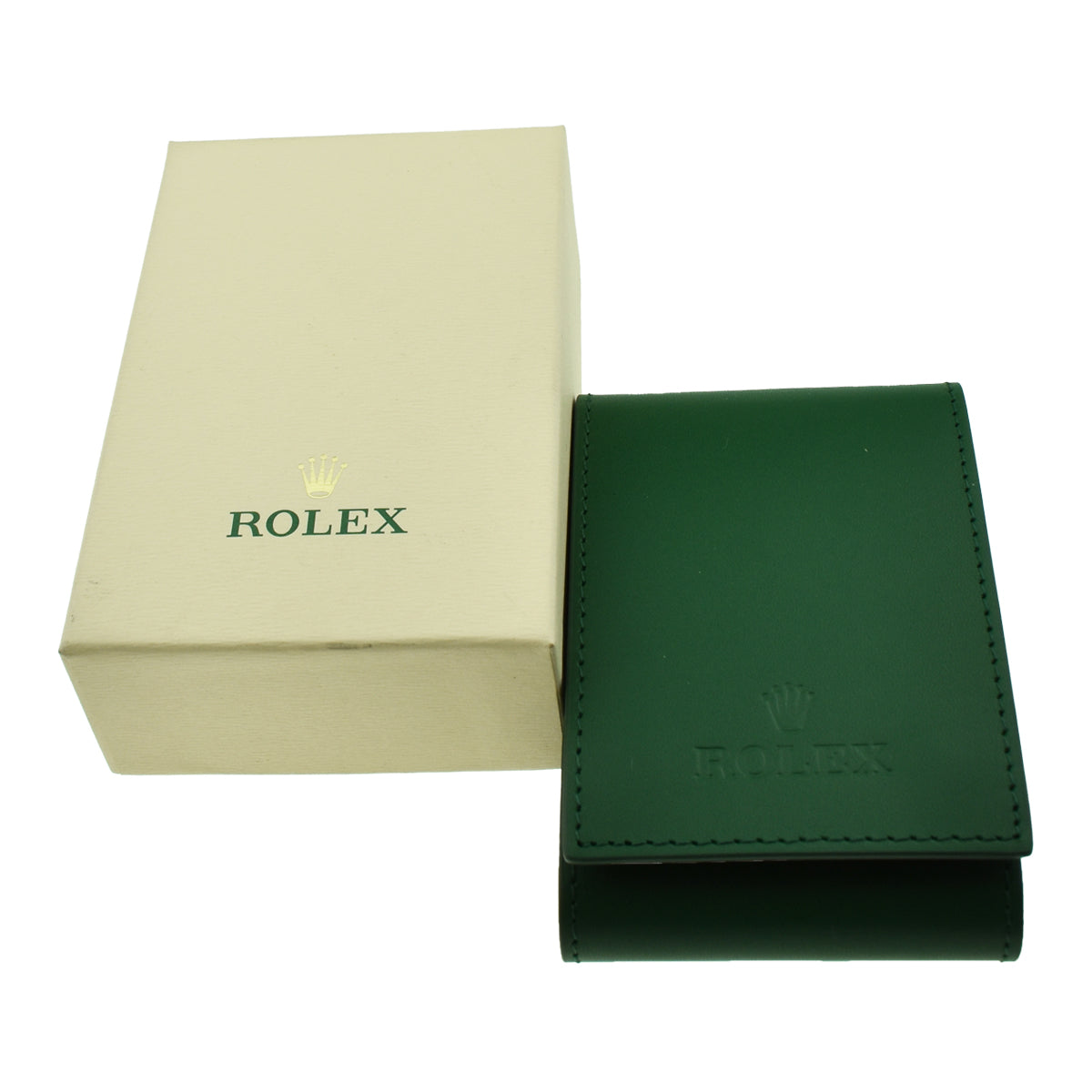 Rolex Green Watch Pouch & Box