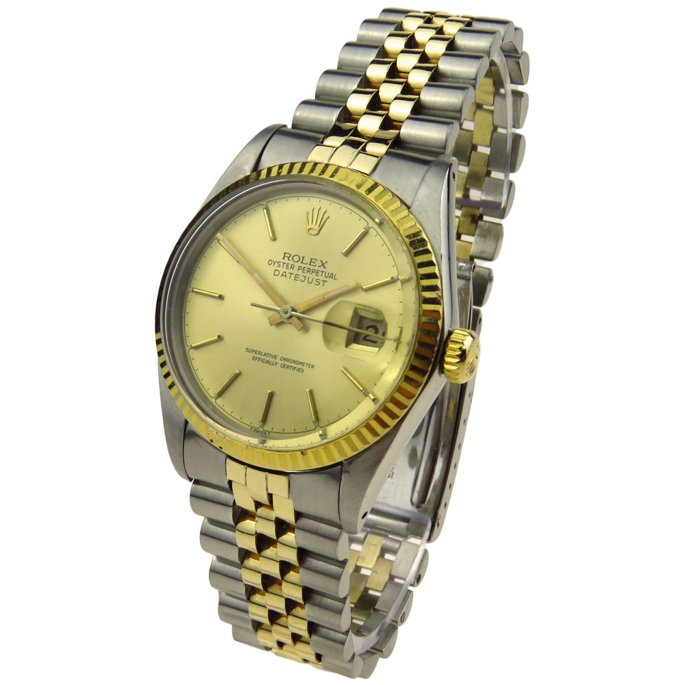 Rolex Datejust Oyster Perpetual Steel & Gold 16013