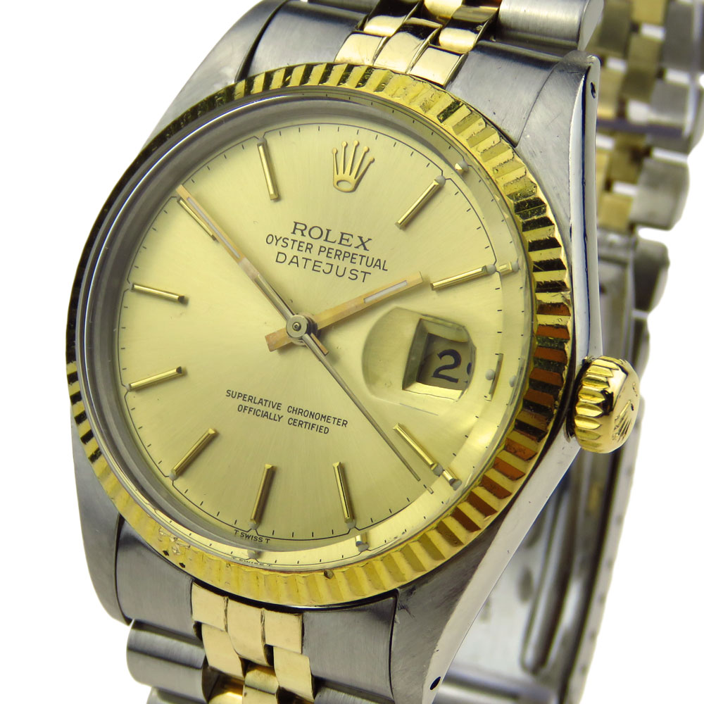 Rolex Datejust Oyster Perpetual Steel & Gold 16013