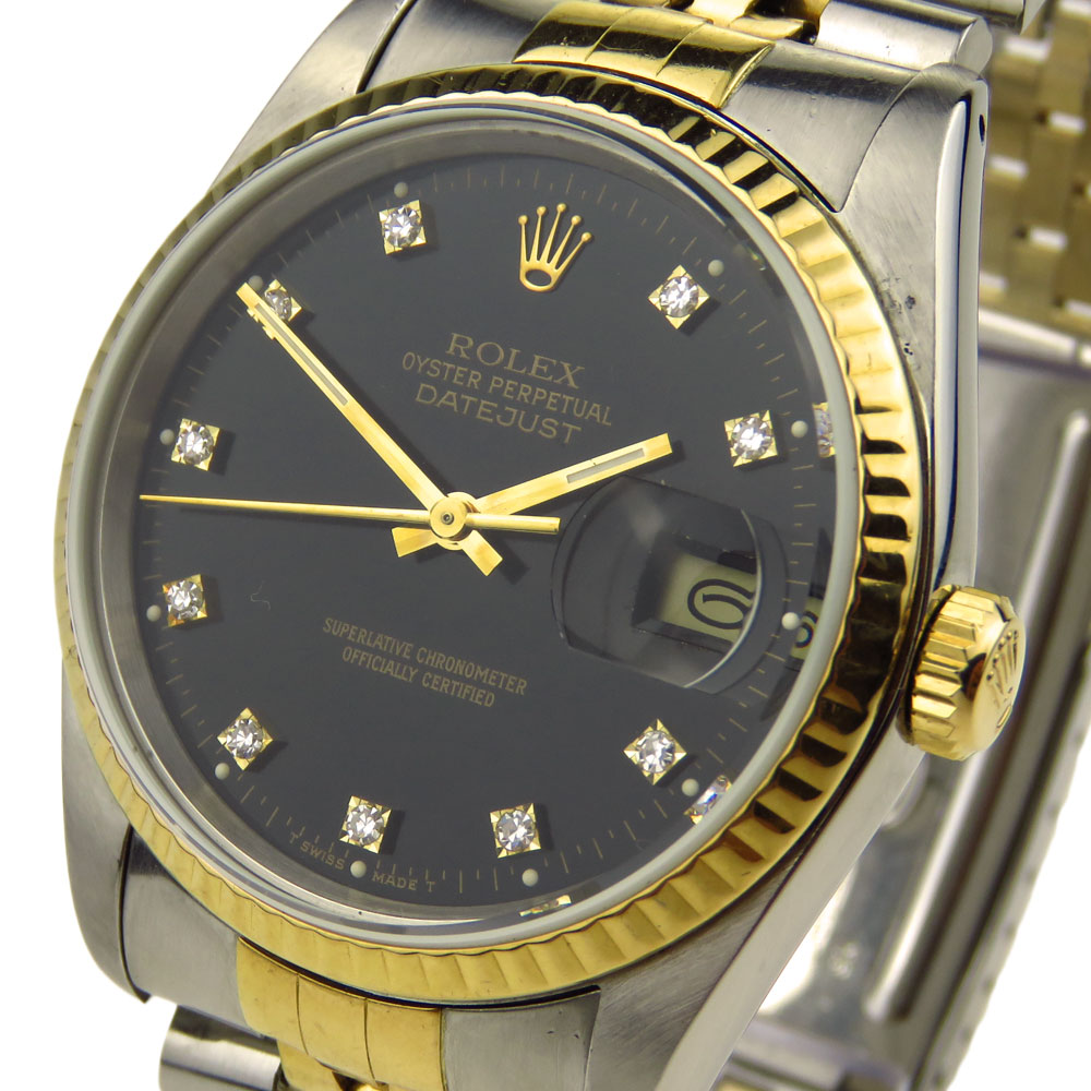 Rolex Datejust Steel & Gold 16233