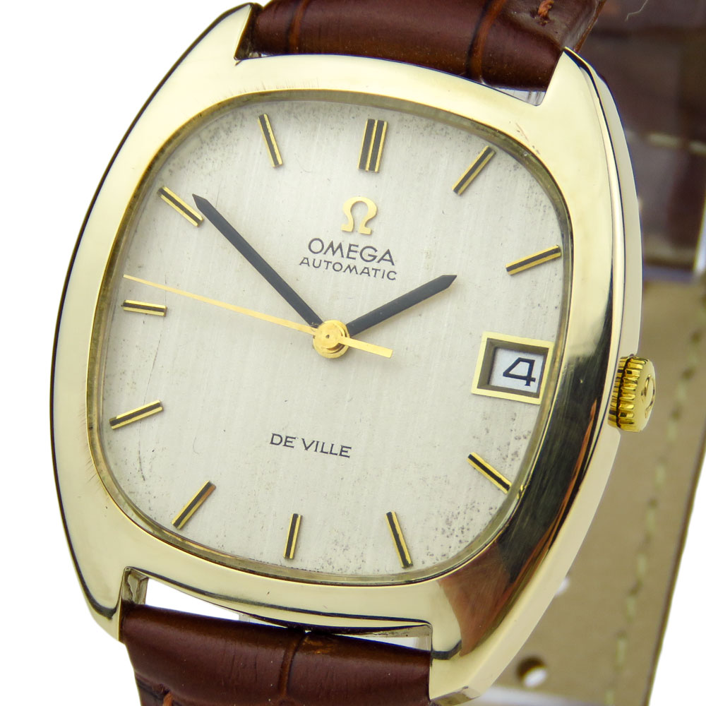 Omega De Ville 9ct Vintage Automatic Parkers Jewellers