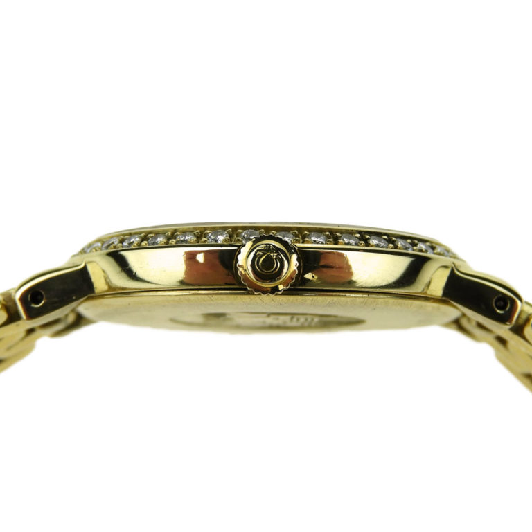 Omega De Ville Prestige Ladies 18k Gold Wristwatch