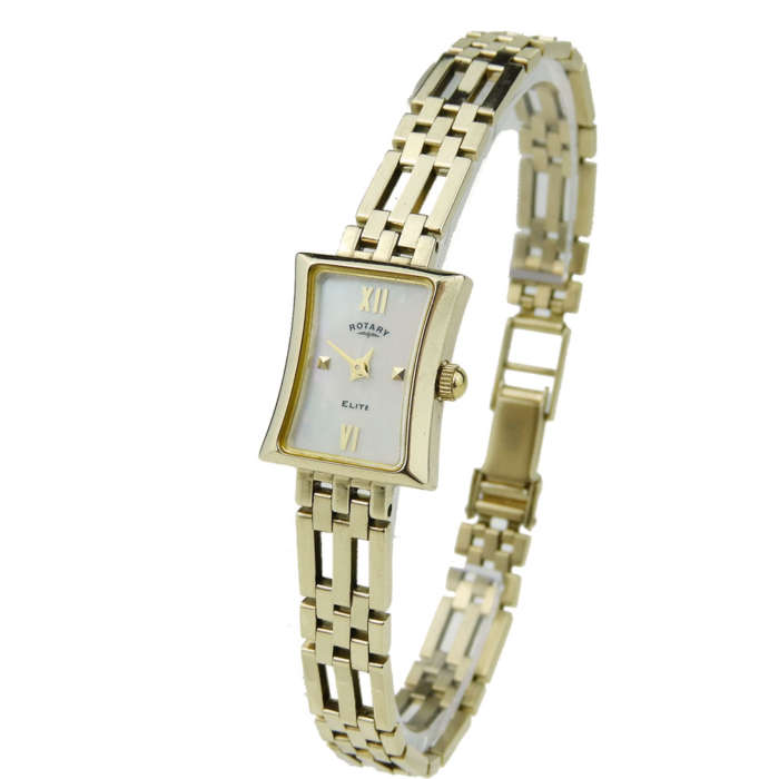 Rotary 9ct Ladies Quartz Wristwatch