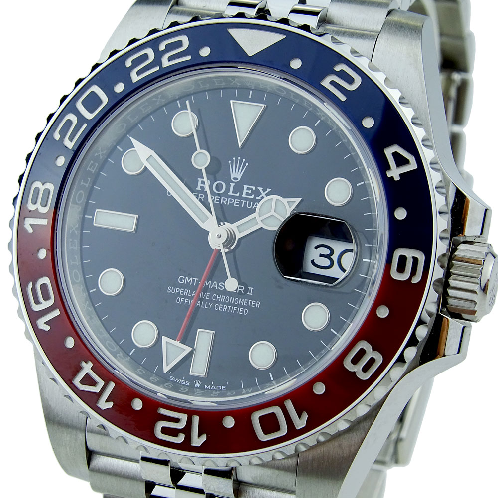 Rolex Gmt Master Ii Pepsi 126710blro Parkers Jewellers 5553