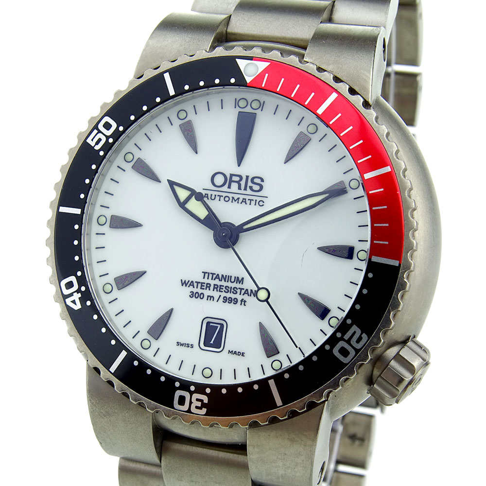 Oris TT1 Titan Divers Date Automatic 7562 - Parkers Jewellers