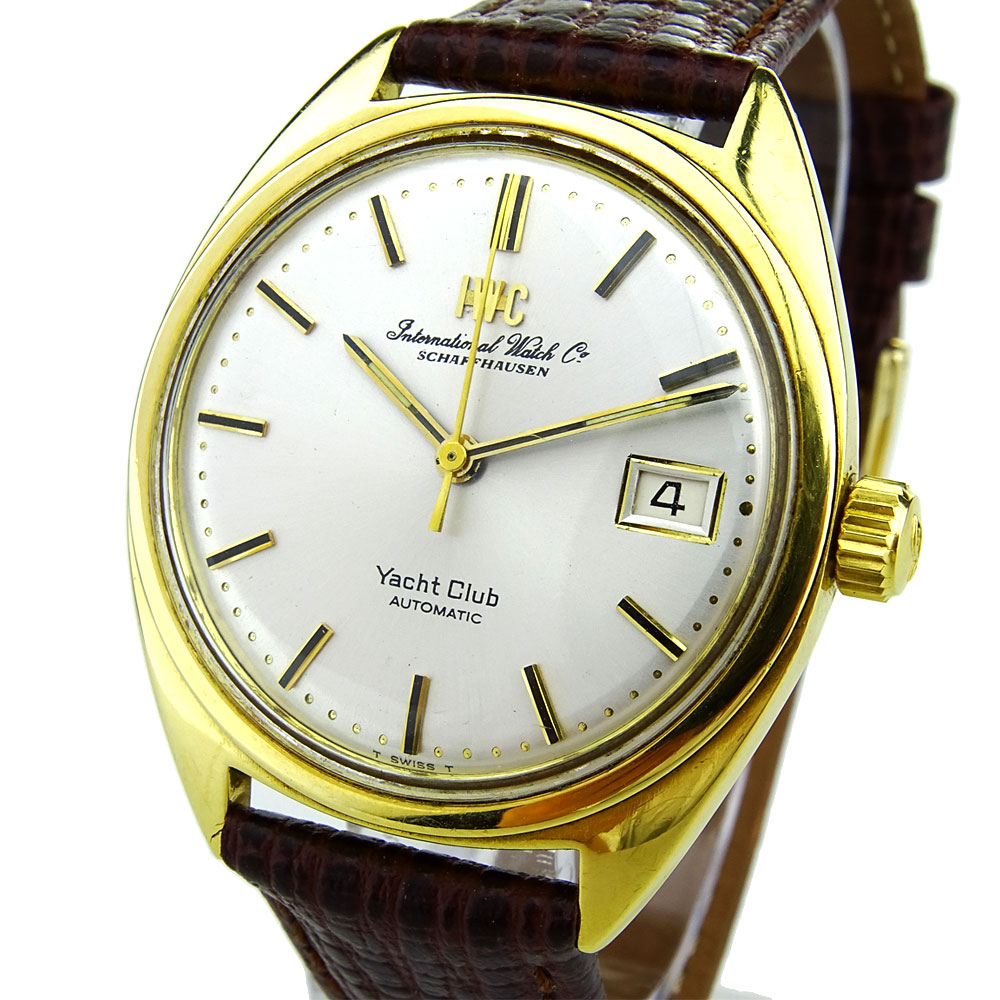 IWC Yacht Club Vintage 18k Gold Automatic Parkers Jewellers