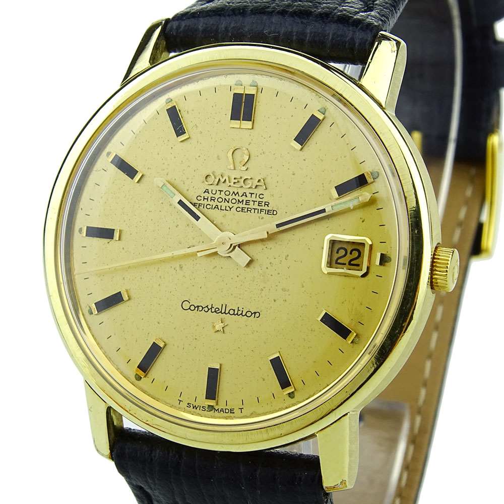 Omega Constellation Vintage Gold Cap Automatic - Parkers Jewellers