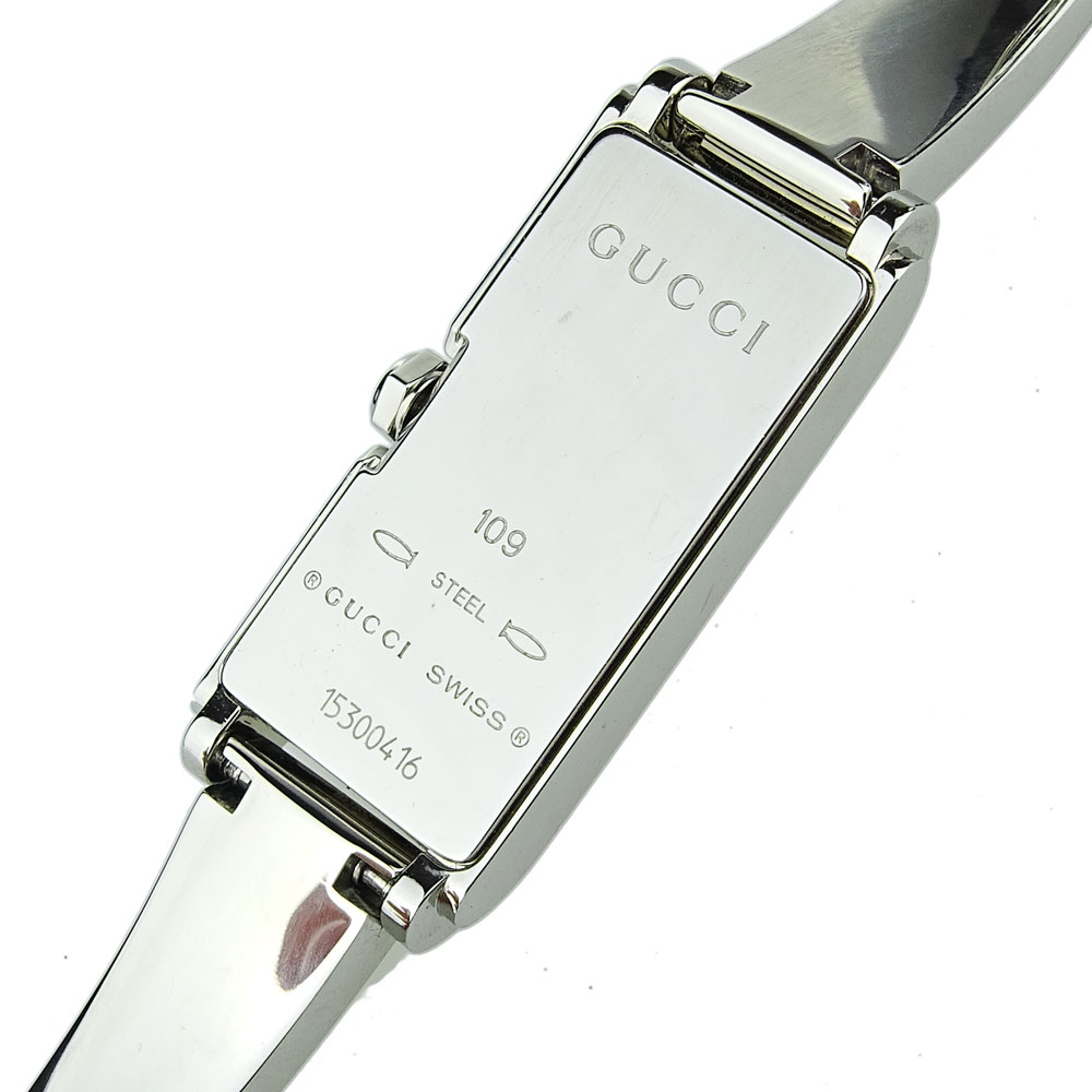 Gucci 1500l clearance watch stainless steel