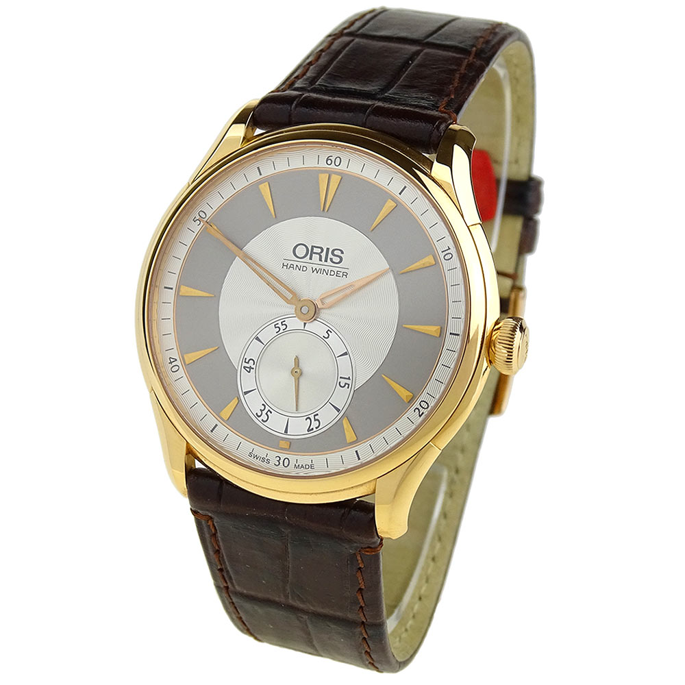 Oris Artelier Small Seconds 18k Gold Mechanical 01 396 7580 6051