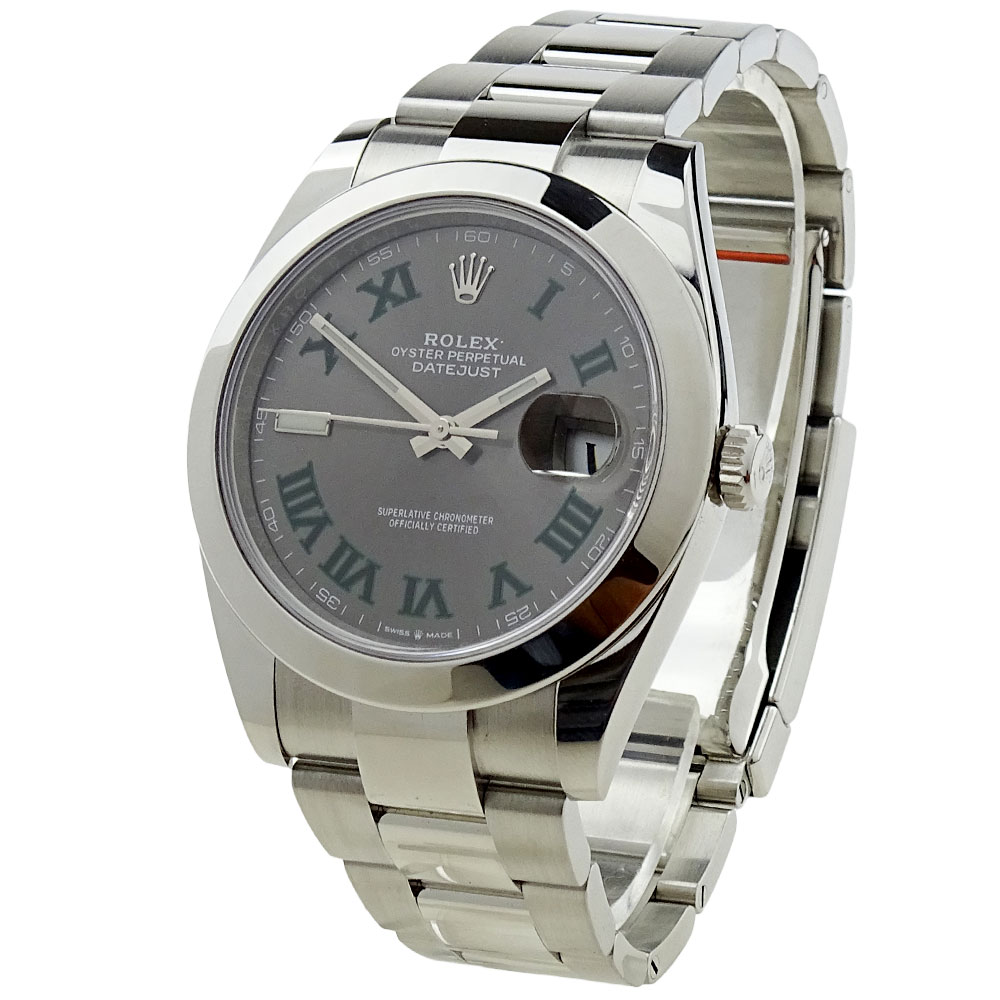 wimbledon datejust 41