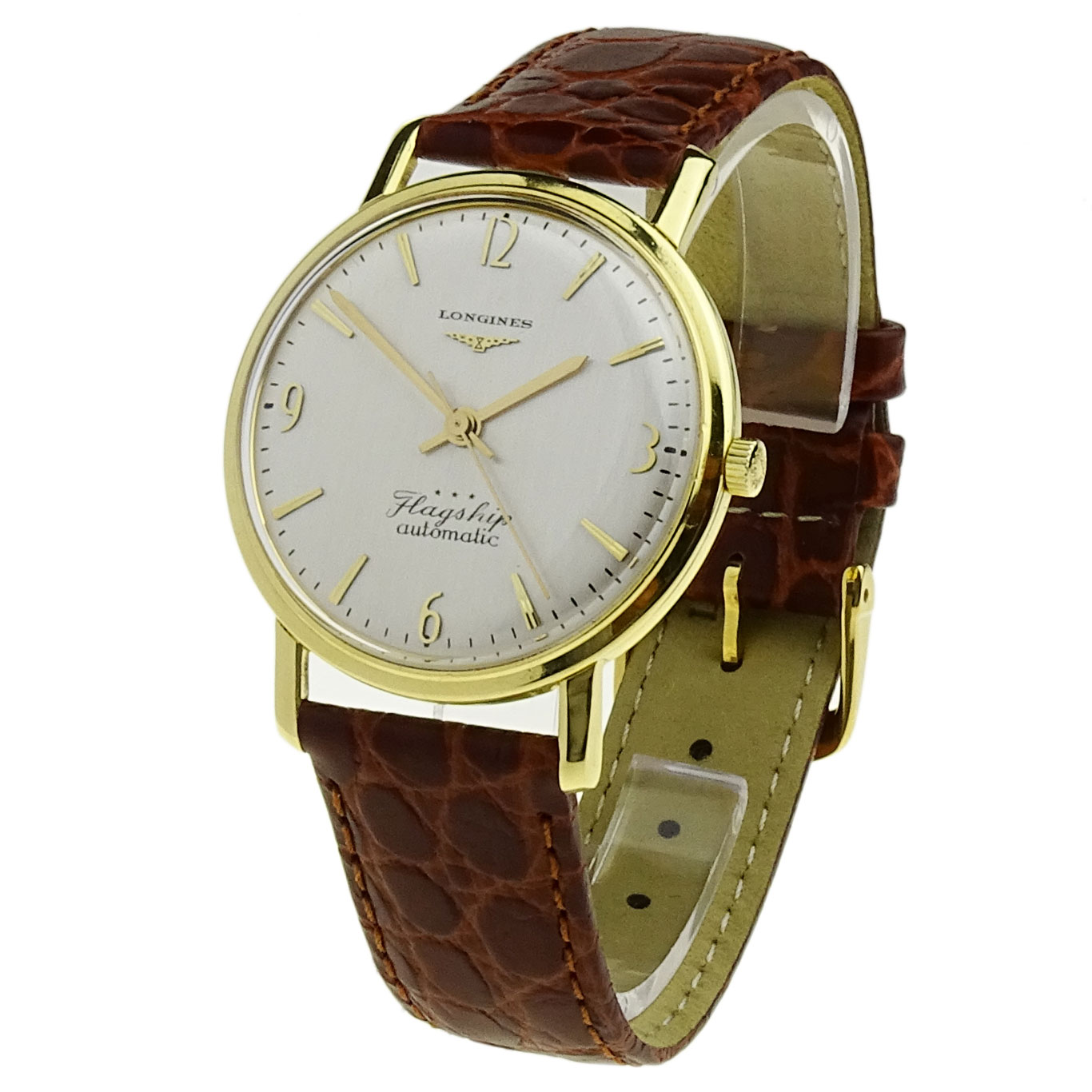 Longines Flagship 18k Gold Vintage Automatic Parkers Jewellers