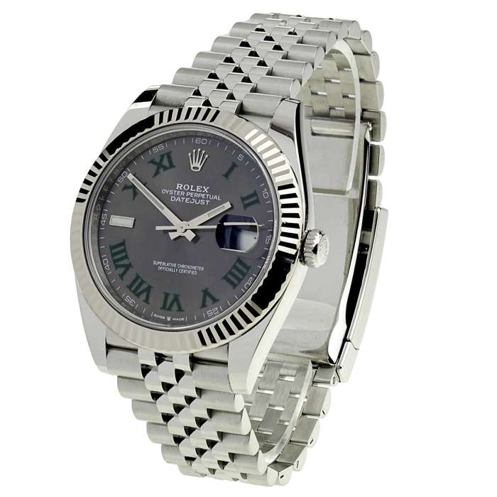 Rolex Datejust 41 Oyster Perpetual ‘Wimbledon’ 126334 at Parkers Jewellers