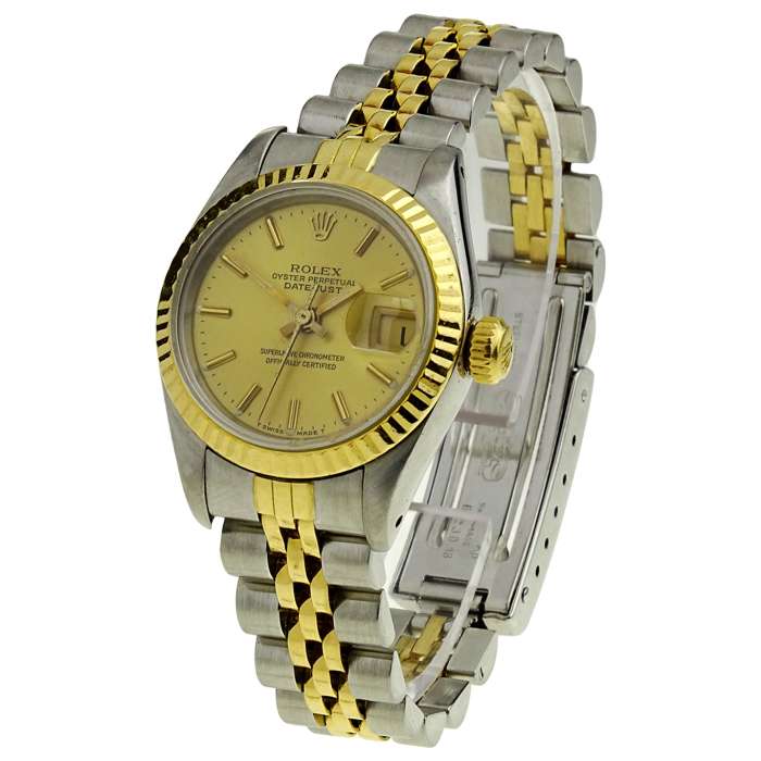 Rolex Lady Datejust Steel & Gold at Parkers Jewellers