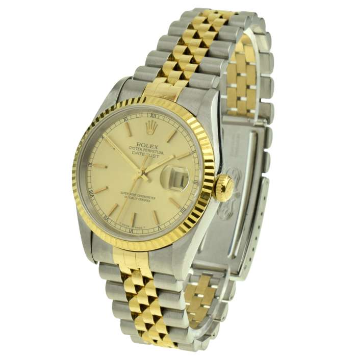 Rolex Datejust Steel and Gold 16233 at Parkers Jewellers