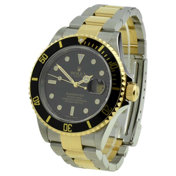 Rolex Submariner Date Stainless Steel & Gold at Parkers Jewellers