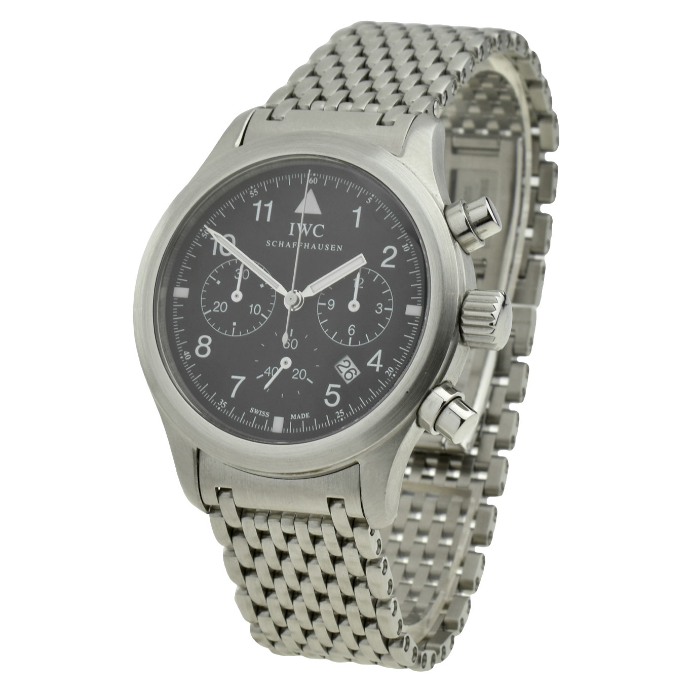 IWC Pilots Quartz Chronograph IW374102 Parkers Jewellers