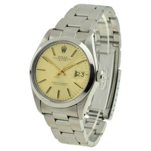 Rolex Date Oyster Perpetual 1500 at Parkers Jewellers