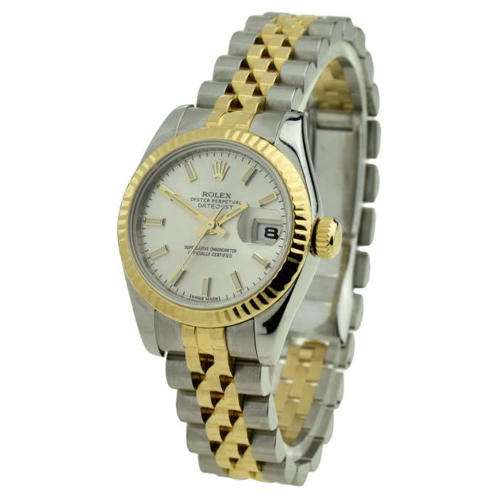 Rolex Lady Datejust Steel & Gold 179173 at Parkers Jewellers