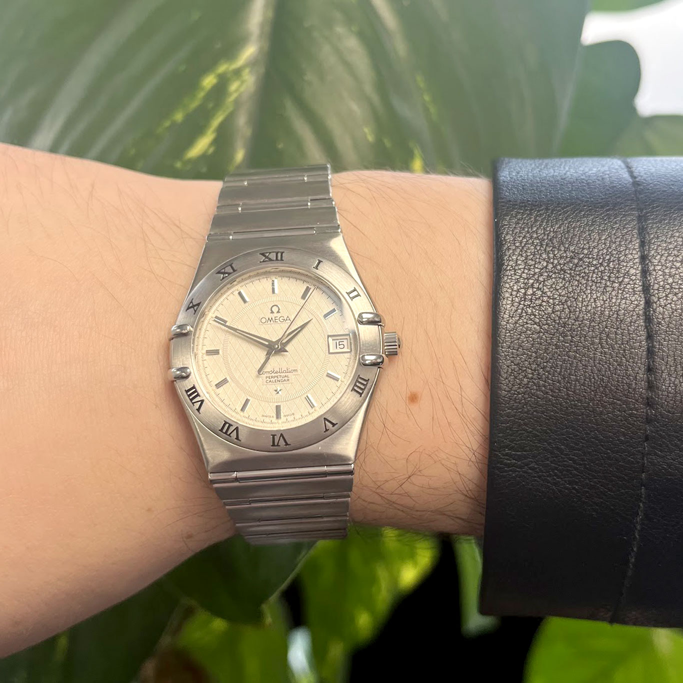 Omega constellation perpetual top calendar