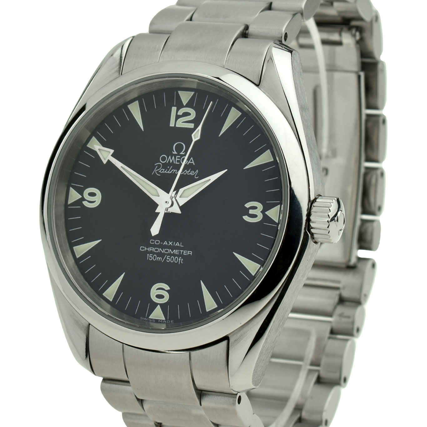 Omega seamaster aqua terra on sale railmaster