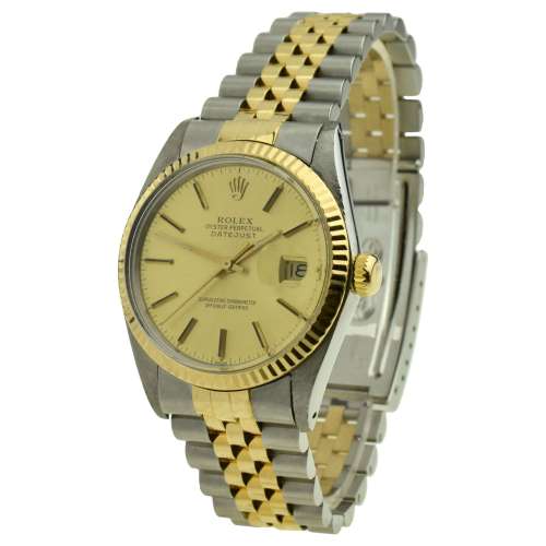 Rolex Datejust Stainless Steel & Gold 16013 at Parkers Jewellers