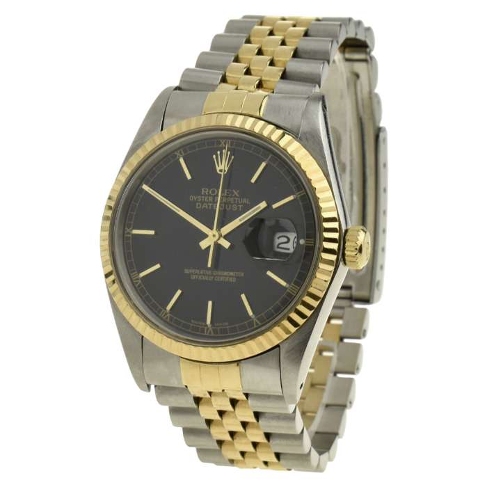 Rolex Datejust Stainless Steel & Gold at Parkers Jewellers