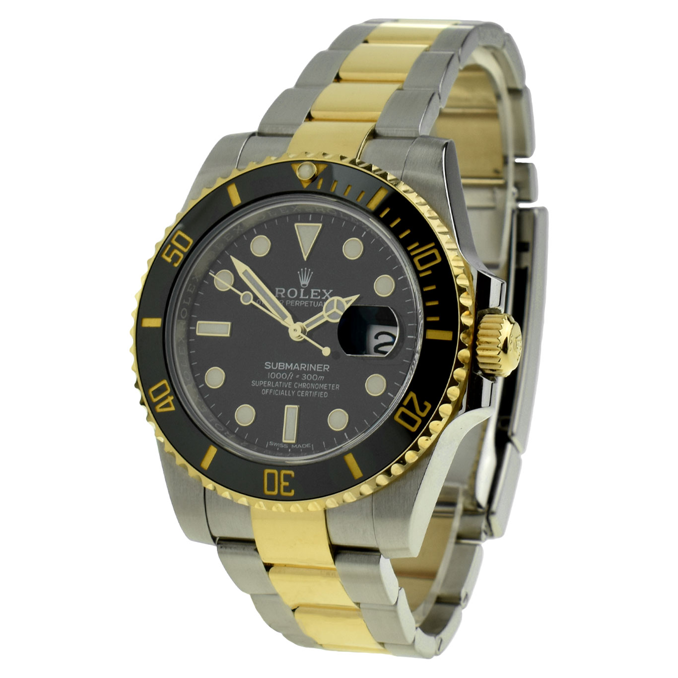 Steel and gold on sale submariner