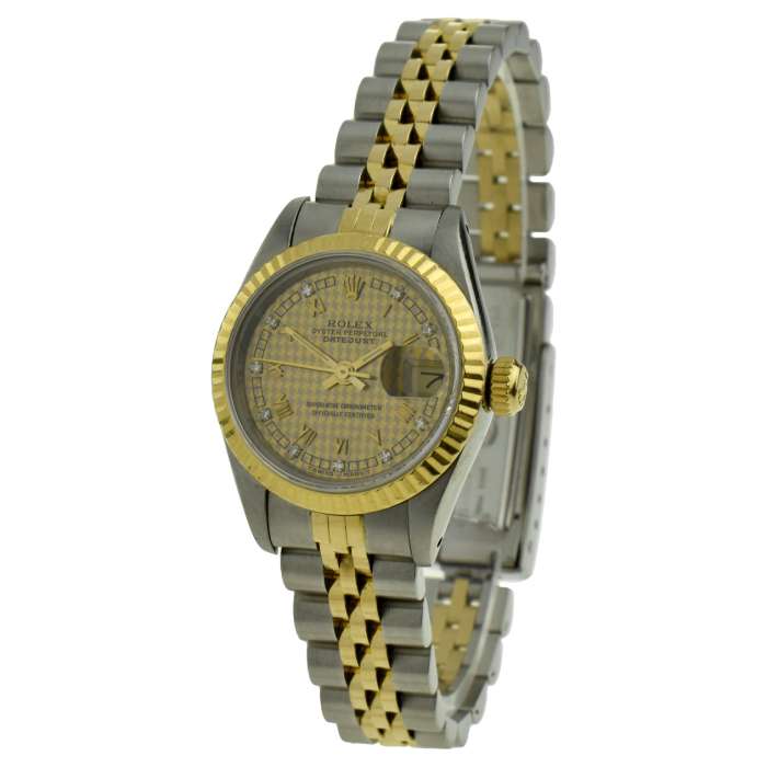 Rolex Lady Datejust Steel & Gold 69173 at Parkers Jewellers