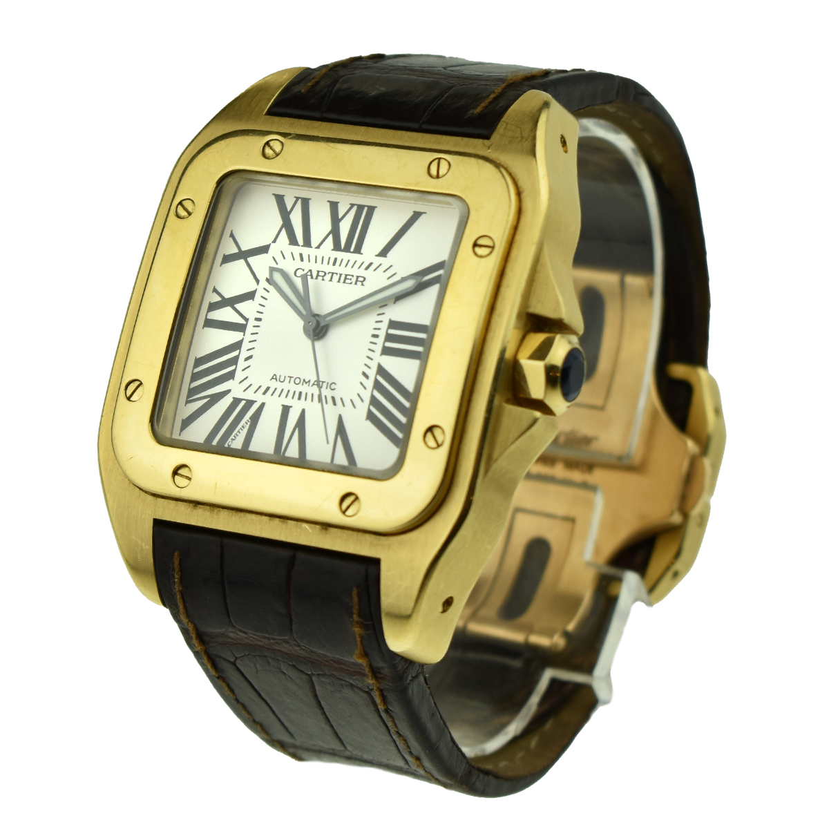 Cartier Santos 100 Automatic 2657 Parkers Jewellers