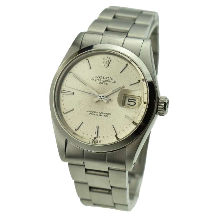 Rolex Oyster Perpetual Date Stainless Steel 1500