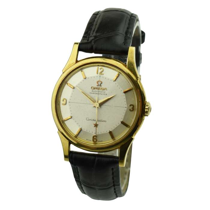 Omega Constellation Pie-Pan 18ct Gold 14381-2